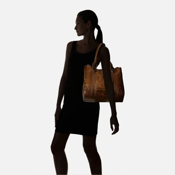 Frye Melissa Tote Cognac - Picture 7 of 11